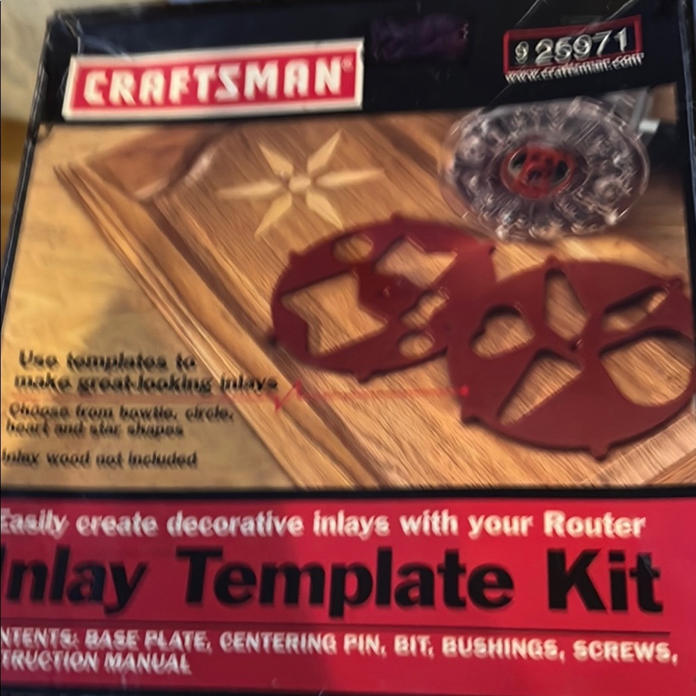Craftsman Inlay Template Kit - Picture 2 of 9
